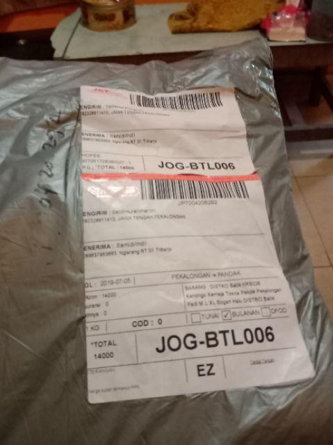 Asifa Batik Hrb026 Kenongo Kemeja Tosca Pendek Pekalongan Padi M L Xl Sogan Tulis Halus Kemeja Batik