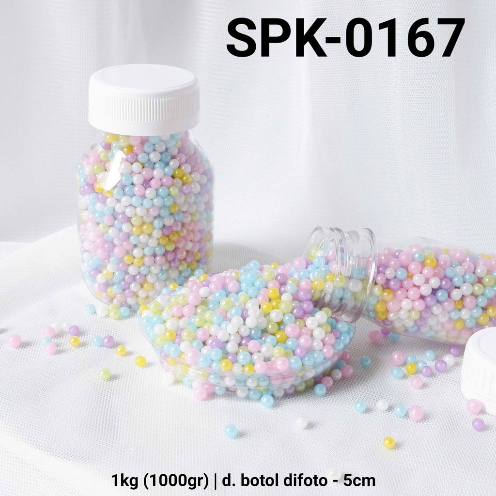 

SPK-0167 Sprinkles sprinkle sprinkel 1kg 1 kilo mutiara warna pastel yamama baking grosir murah sprinkles cake dekorasi mutiara trimit decoration story sprinklestory sprinklesstory sprinkle story yamama baking