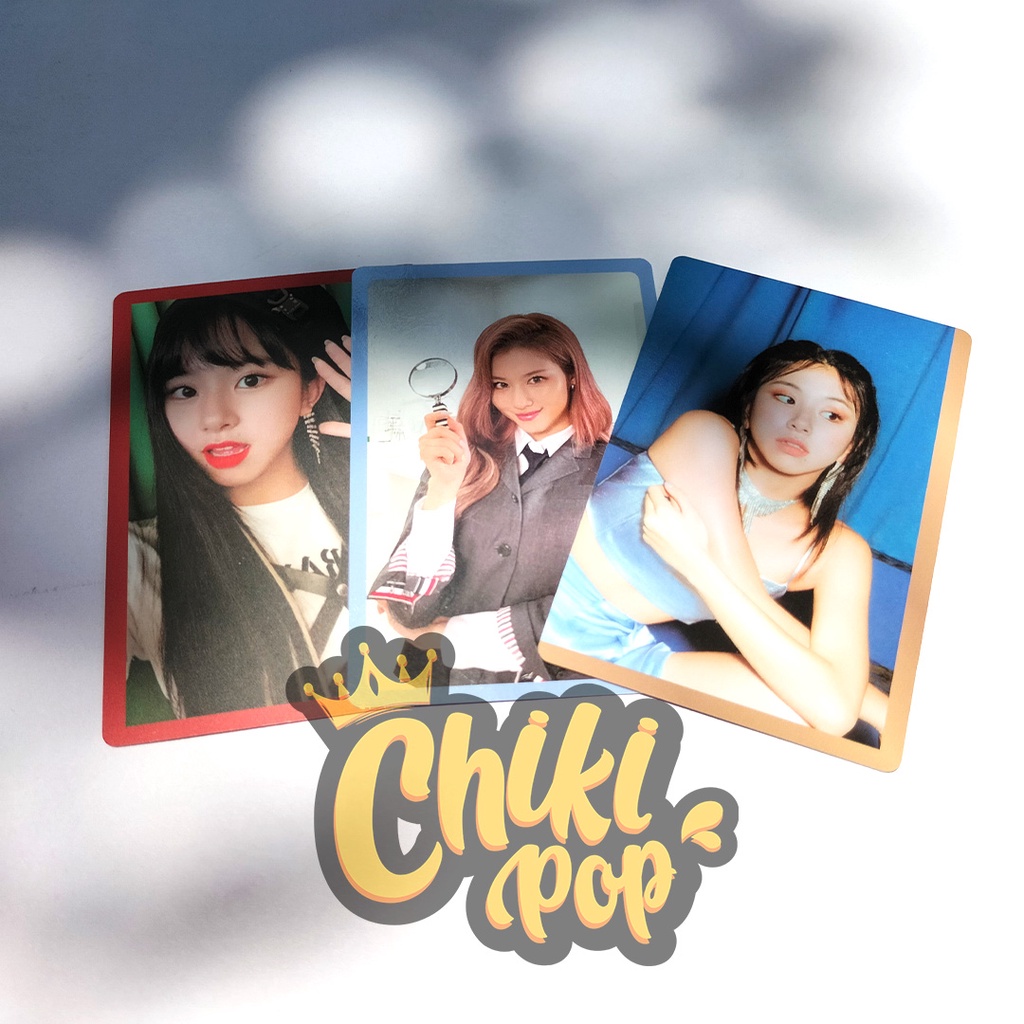 TWICE POB Sana FOL Formula Of Love chaeyoung YOY & Feel Special Fallen Photocard PC Official