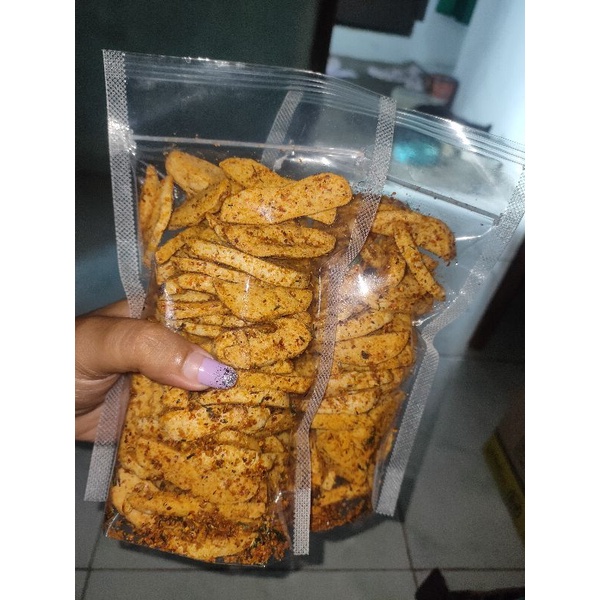 

basreng extra pedas daun jeruk viral /bakso goreng daun jeruk 100gram