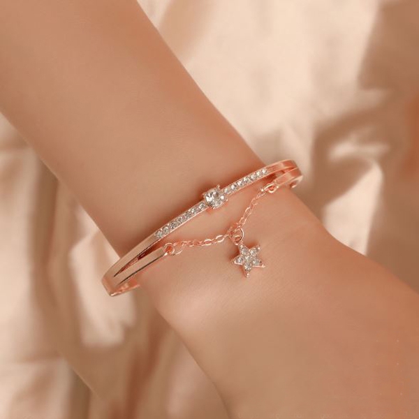 OILA gelang fashion bintang star diamond women's bracelets (3E4) jge085