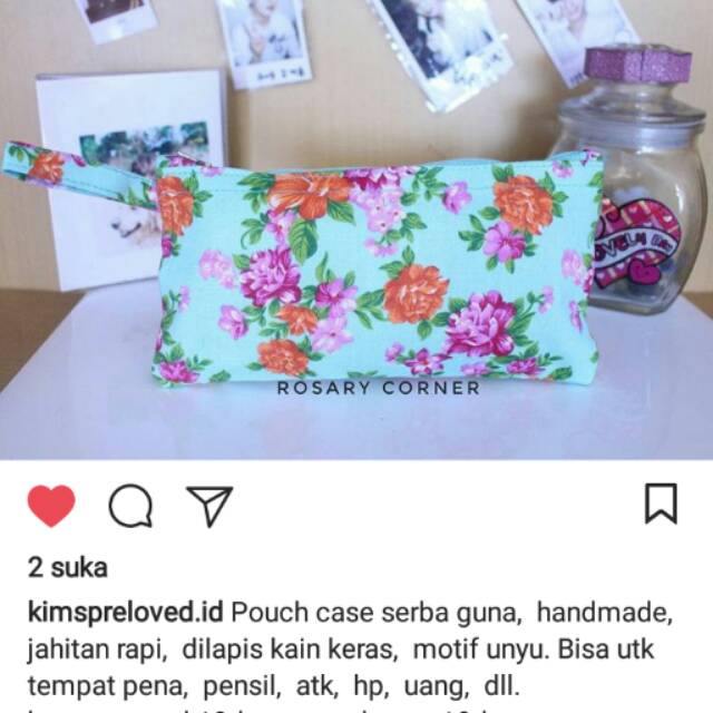 

Pencilcase/pouch serbaguna