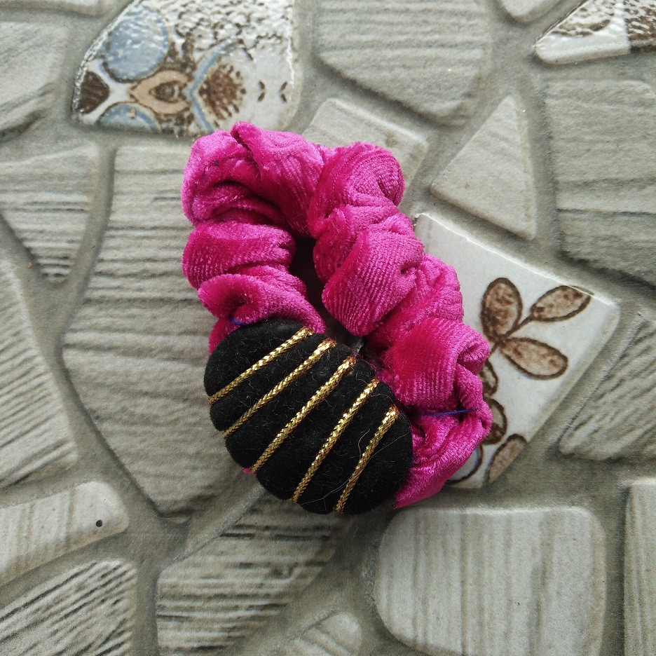 Ikat Rambut Bros Mini Scrunchies