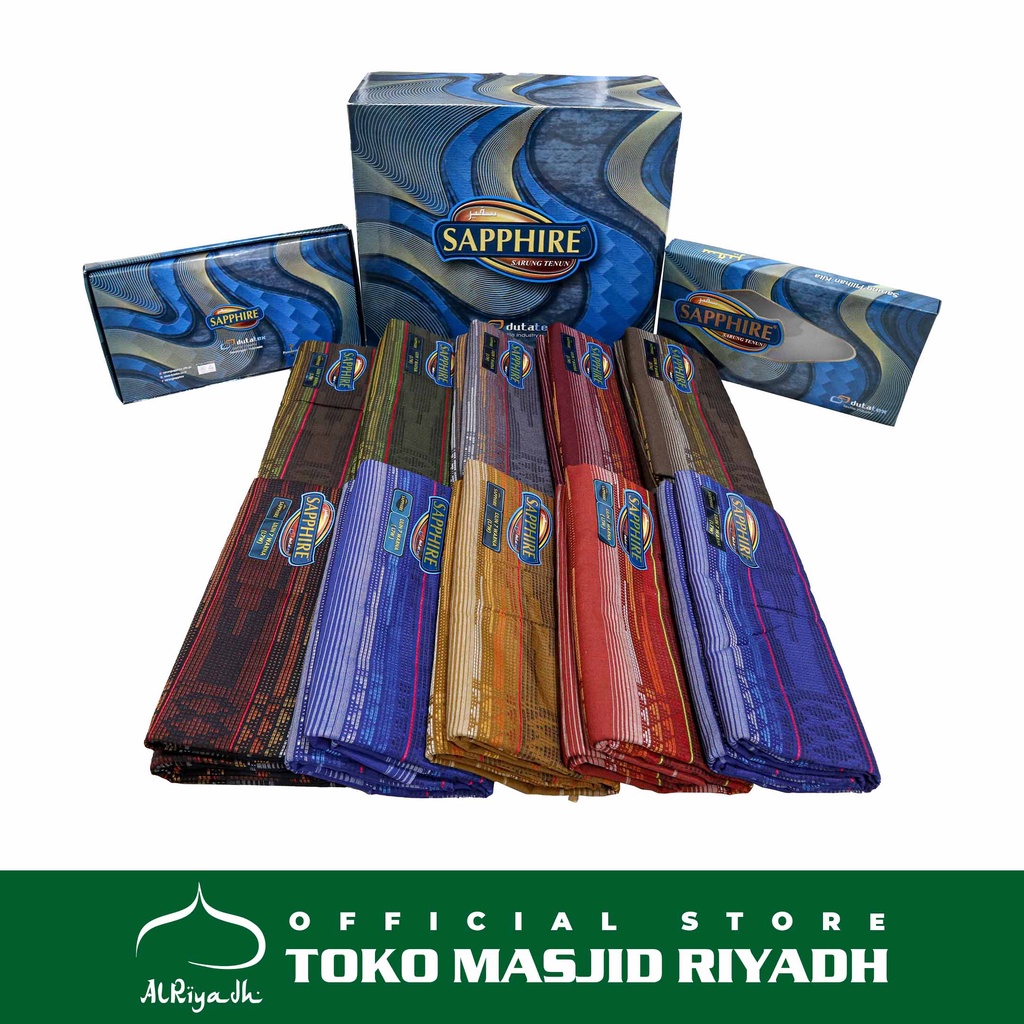 Sarung Sapphire Motif L7W Lilin 7 Warna