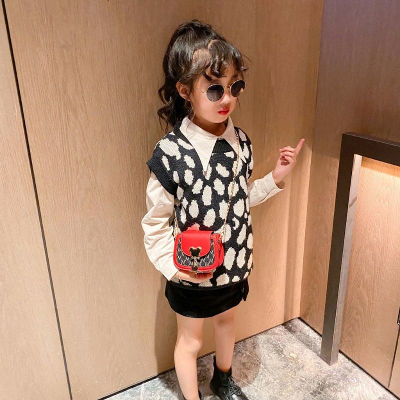 Tas Mini Anak Cewek Model Moose  Tas Slempang Import Korea Tas Fashion Anak Cewek
