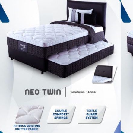 Ori Comforta 2 in 1 Kasur sorong Superfit series spring bed Sorong 120x200 bergaransi resmi bonus