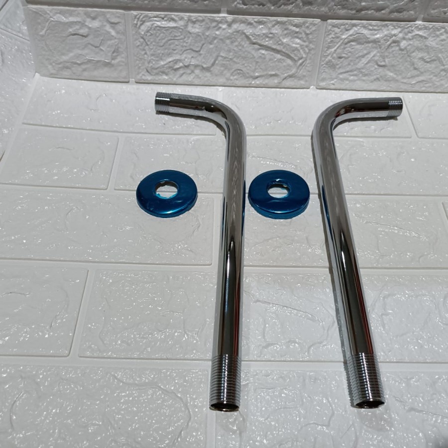 Pipa Shower Tanam / wall Pipe Shower Kamar mandi - 30cm