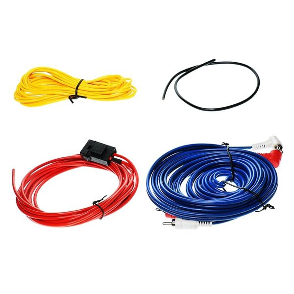 Car Audio Speakers Wiring Kits kabel Amplifier Subwoofer Speaker Installation Wires Kit 4 meter