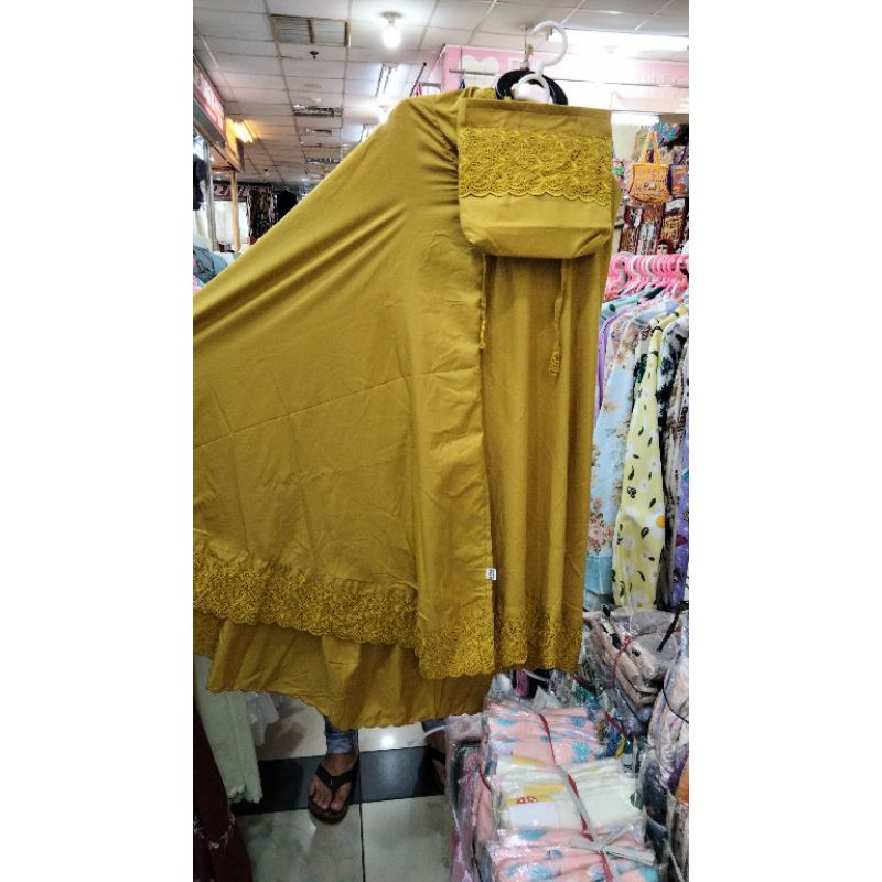 mukena khadijah micro murah/mukena dewasa