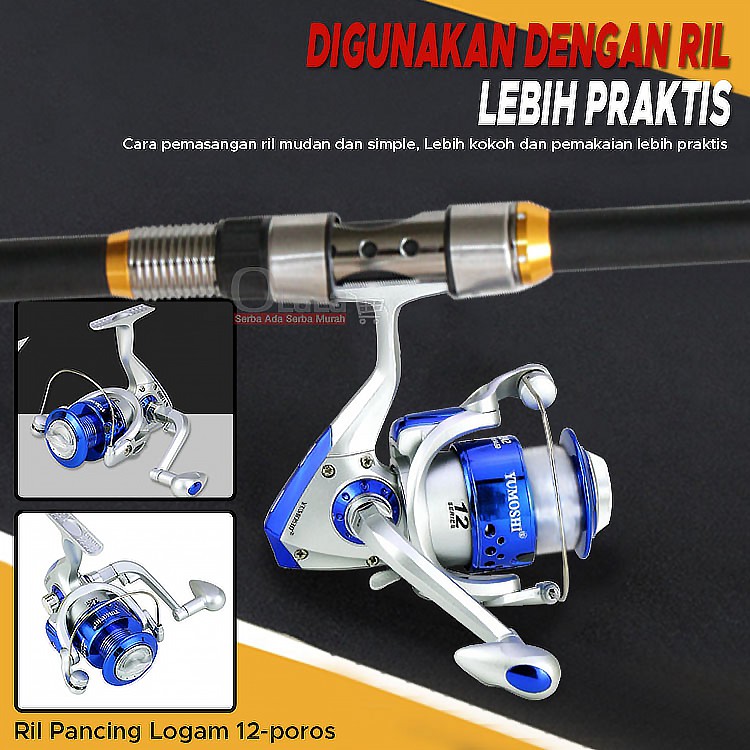 ALAT / TONGKAT PANCING IKAN FISHING ROD POW-555