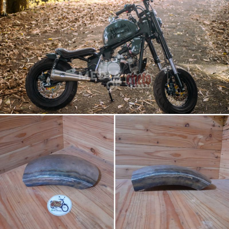 Spakbor belakang bobber monkey spakbor belakang honda monkey bobber custom