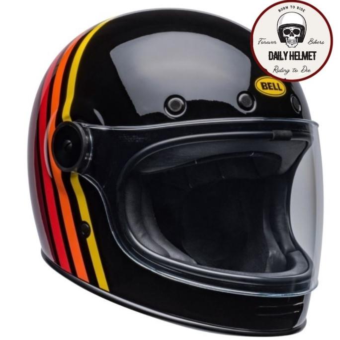 Bell Bullit Reverb Black Red | Helm Full Face | Bell Bullit Original Asyaqilamall