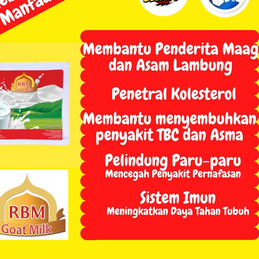 

TERBARU!!! Susu Kambing/Goat Milk Merk RBM ; Premium,Original, No. 1 di Indonesia 5