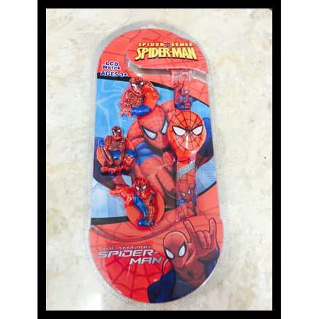 KOMPLIT Jam Tangan Anak Spiderman / Jam Tangan kepala Spiderman