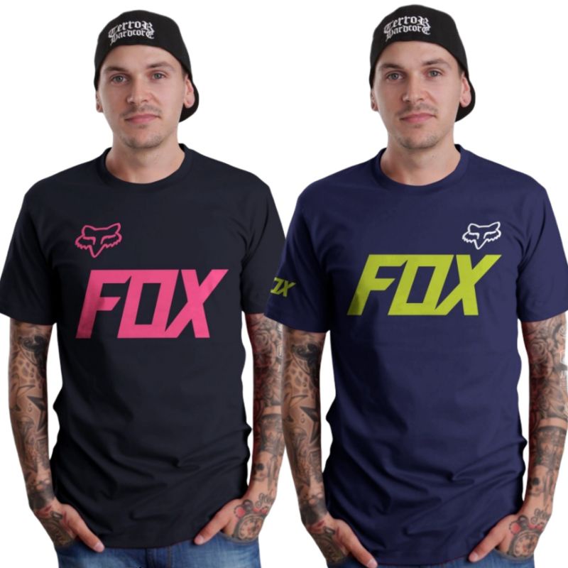 motocross tshirt Baju harian pria dewasa