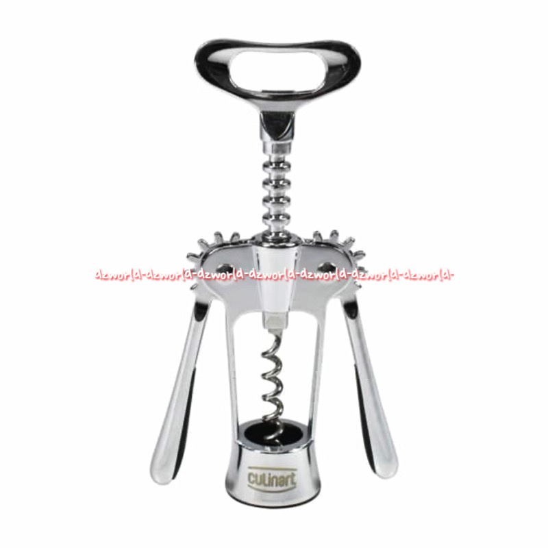 Culinart Bottle Opener Alat Pembuka Botol Model Putar Bor Lubang Culin Art Press Stainless Stell