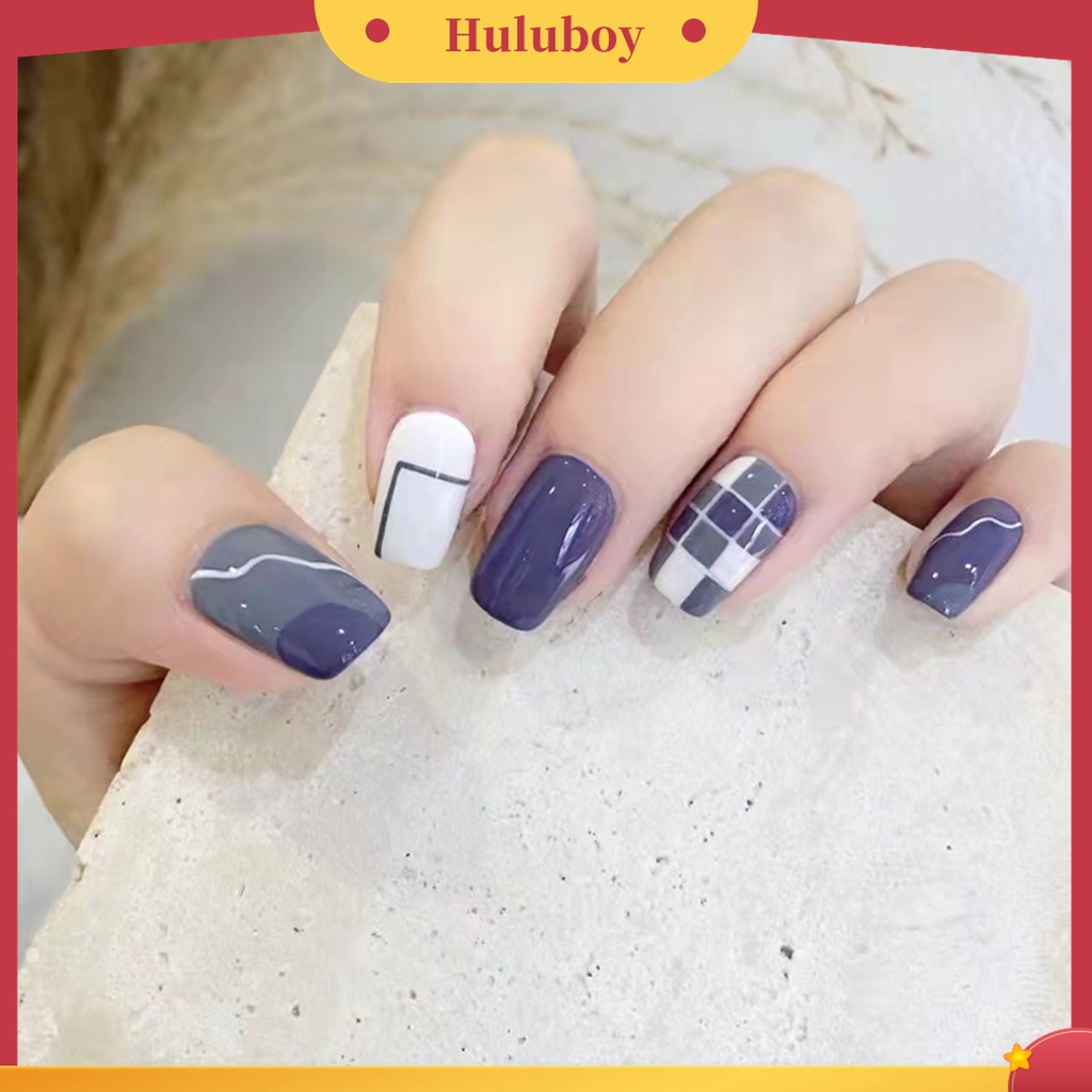 Huluboy Huluboy♡ 3pcs / Set Pen Liner Kuku Anti Karat Bahan ABS Warna Macaron Untuk Nail Art
