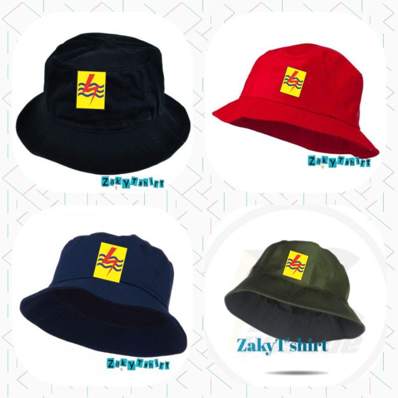 Topi Bucket Logo PLN