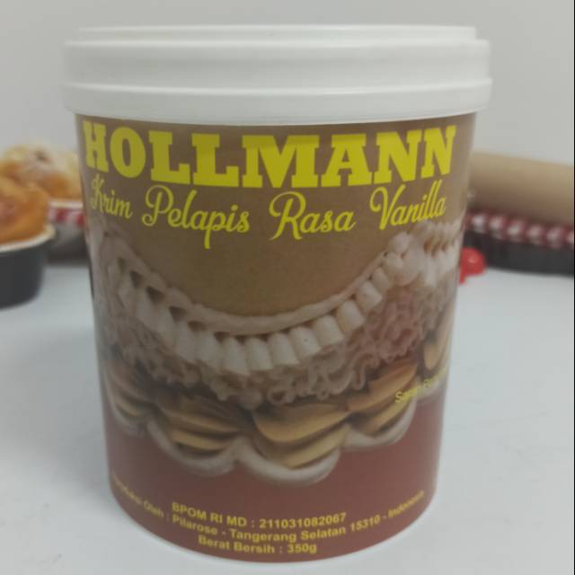 

Hollmann Butter Cream Vanilla 350 Gr