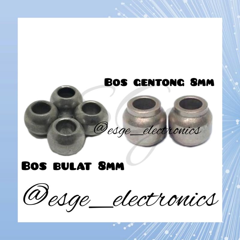 BUSHING BOSHING KIPAS ANGIN MULTI 8MM BOS KIPAS ANGIN UNIVERSAL 8&quot; POLOS GENTONG 8MM 10MM 12MM BOS KIPAS ANGIN MESIN CUCI BULAT LAHER DINAMO KIPAS LAHAR DINAMO KIPAS BOS KIPAS ANGIN UMUM COSMOS BEARING LAHER KIPAS ANGIN BOS KENDI GENTONG