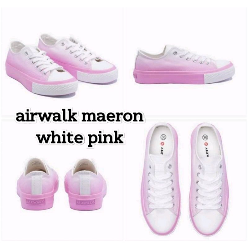 sepatu airwalk maeron white pink