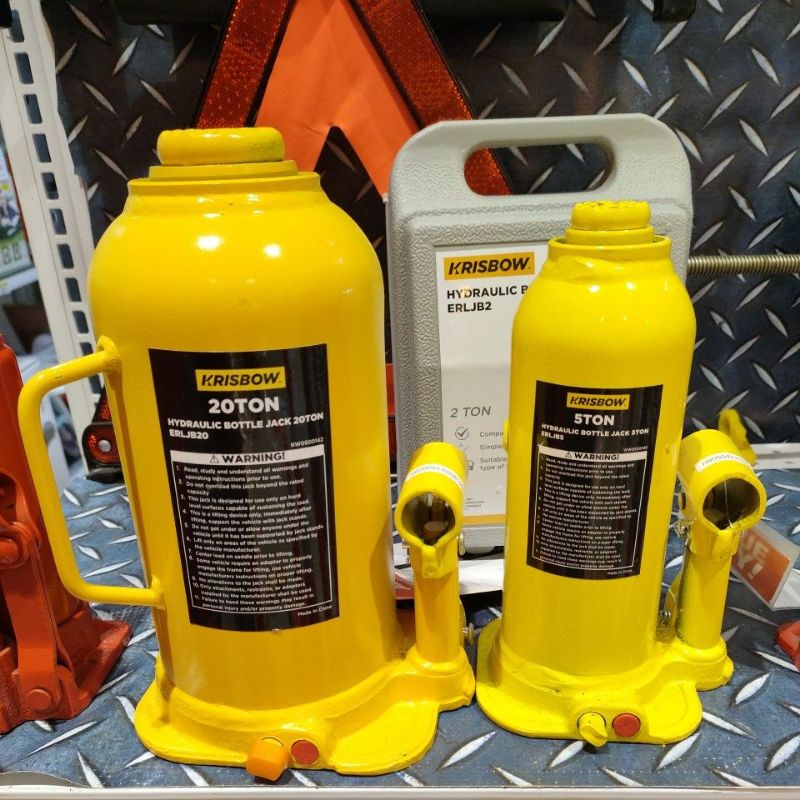 Krisbow Dongkrak 5 Ton Krisbow Hydraulic Jack bottle dongkrak Mobil