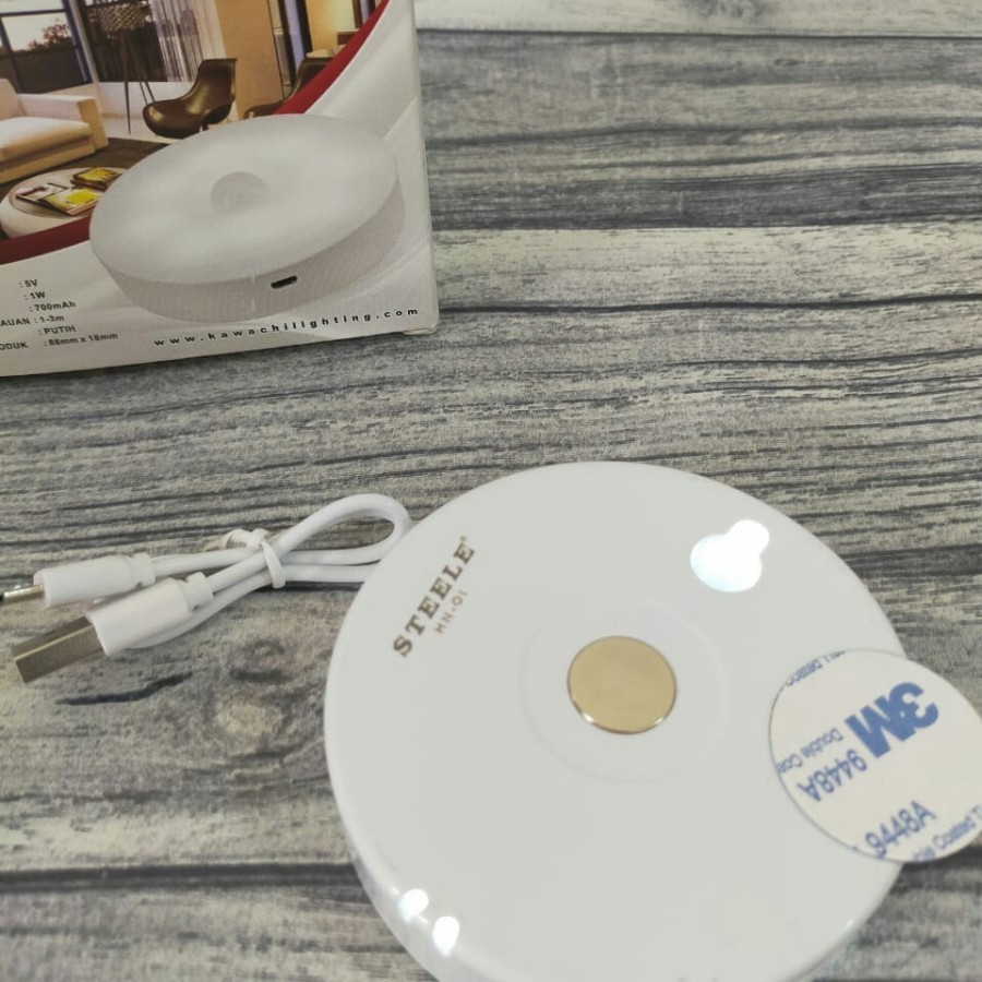 STEELE HN 01 - Bola Lampu LED Sensor Gerak / Night Lamp 7 Watt