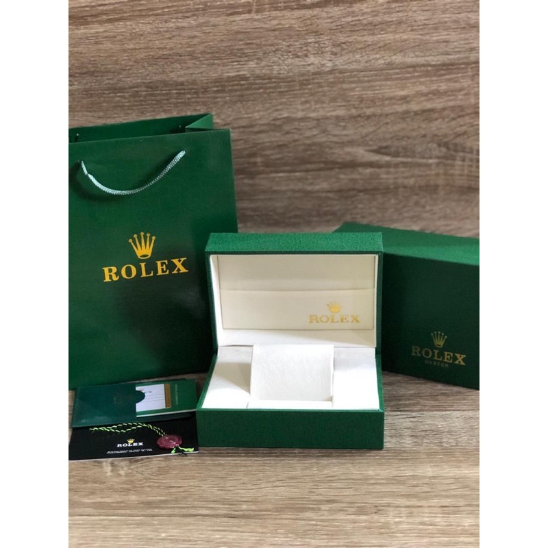 Kotak Jam Tangan Rolex Original -Kayu