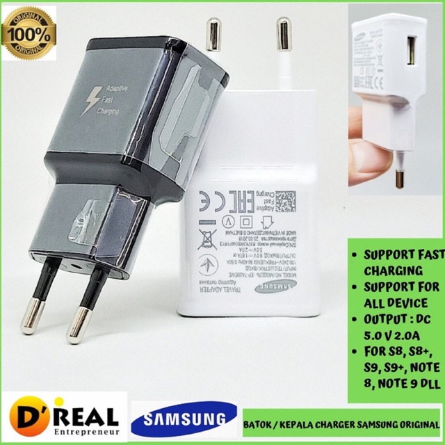 batok / kepala charger / adaptor casan samsung s6