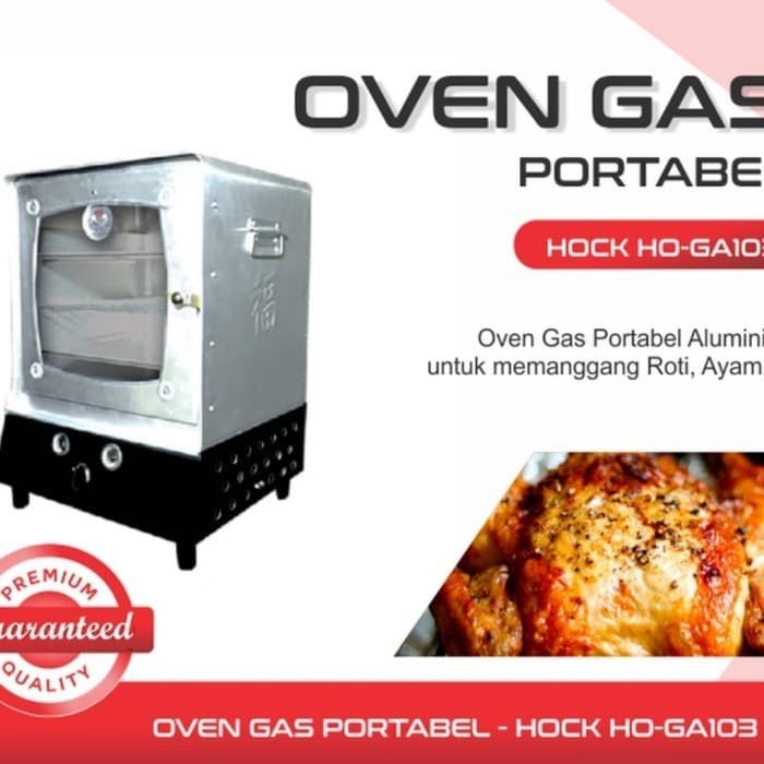 HOCK Oven GA 103 - Oven Gas Portable Aluminium - HO GA-103