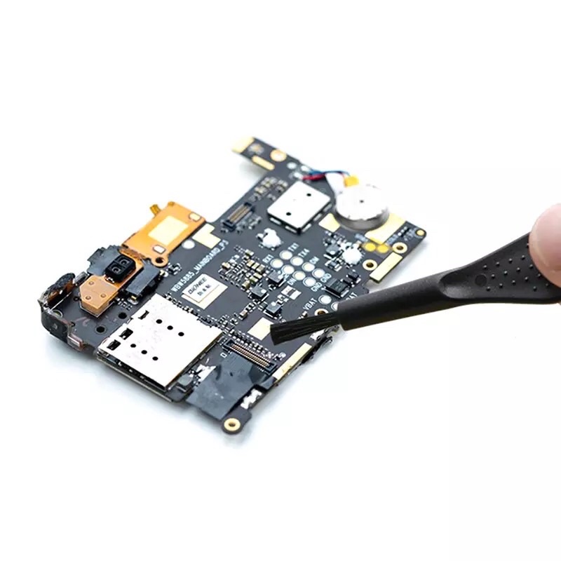 Sikat Bulu Pembersih Keyboard Komputer Laptop Alat Cleaning Headphone Earphone Cleaner Dust Brush Small Kit Black White Debu Kotoran TWS Airpods