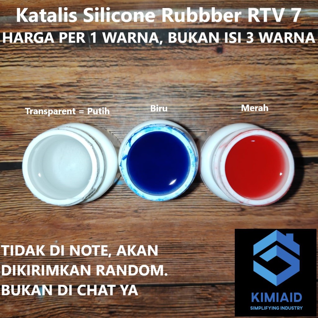 Katalis Silicone Rubber Rtv 7 - Cetakan Silikon - Cetakan Resin - Cetakan Mainan - Moulding Resin