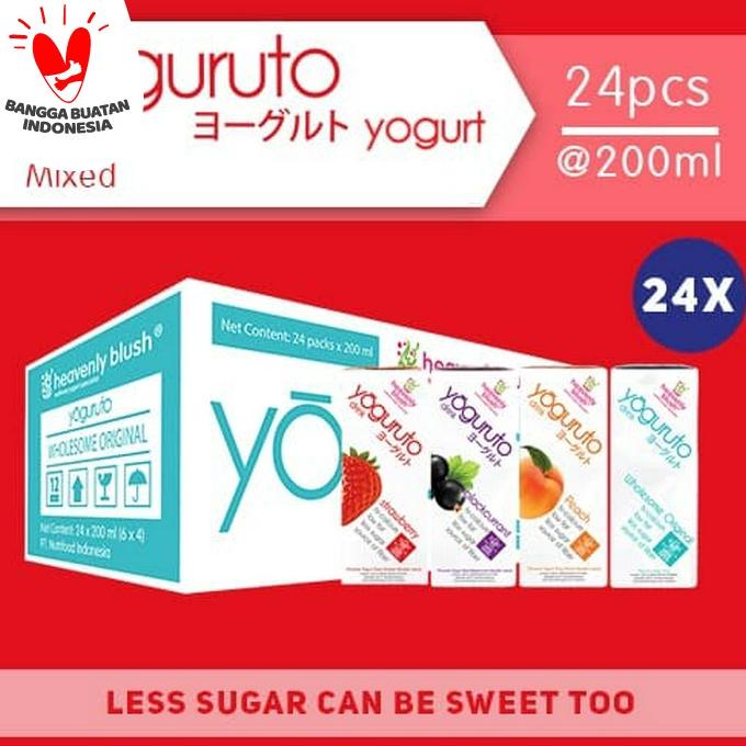 

Heavenly Blush Yogurt Drink To Go All Variant@24x200ml