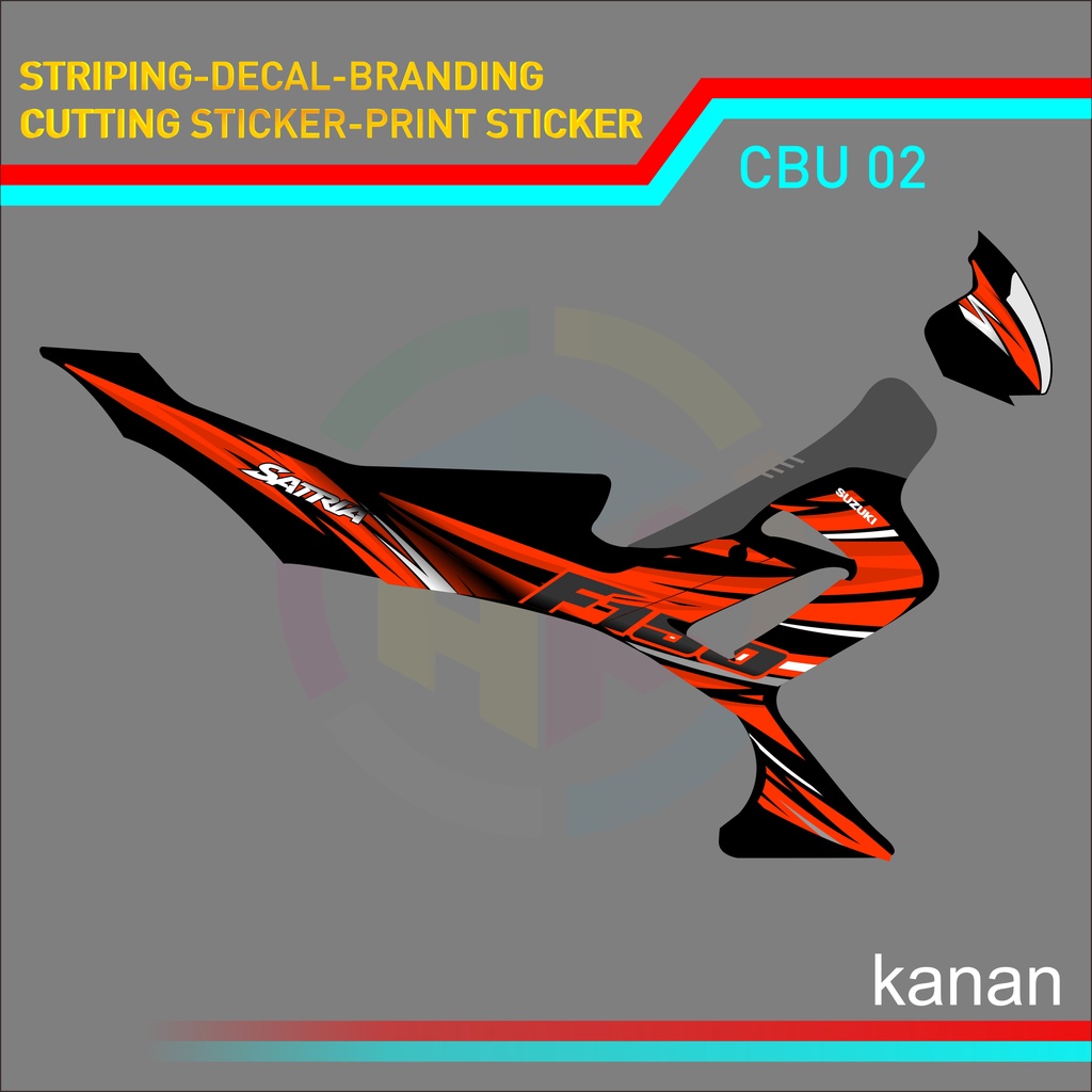 STRIPING SATRIA FU CBU 02