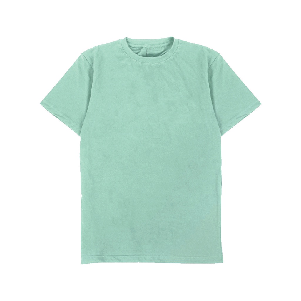 KAOS POLOS 100%  COTTON PRIA DAN WANITA LENGAN PENDEK BASIC POLOSAN MURAH GROSIR SATUAN SIGN