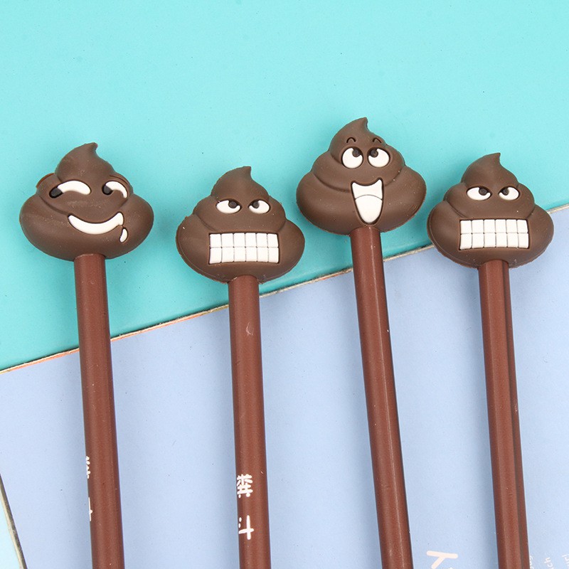 

Selusin Pena Kotoran Hewan / Pulpen Cute Dung