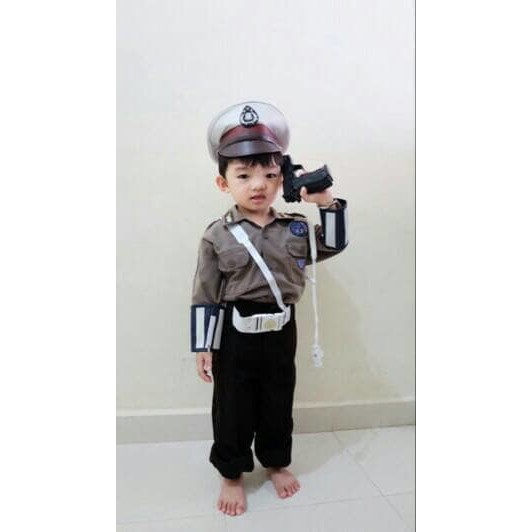 BAJU POCIL SERAGAM ANAK /POLISI CILIK/MURAH/HARGA DISTRIBUTOR