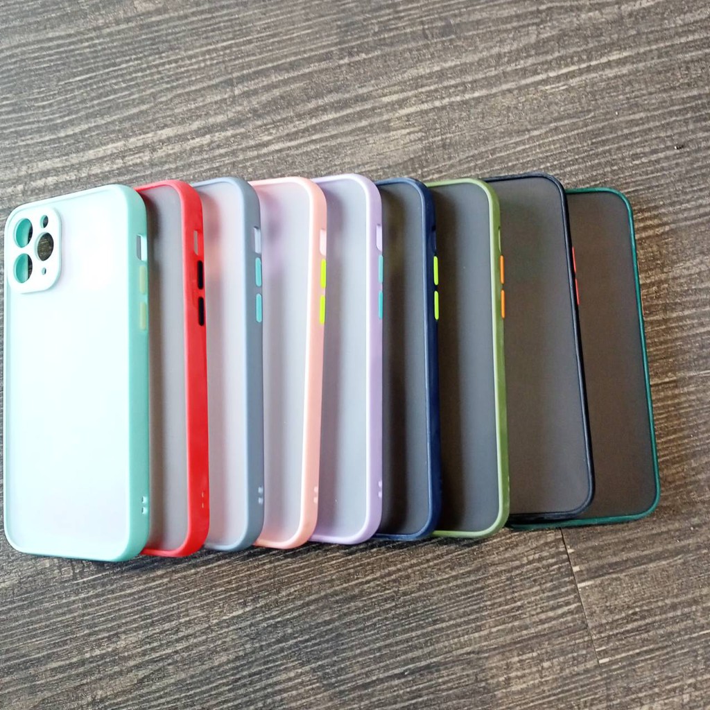 Casing Import promo murah IPHONE 11 5.8 11 Pro TPU Matte Bening Fuze Hybrid Matte Case