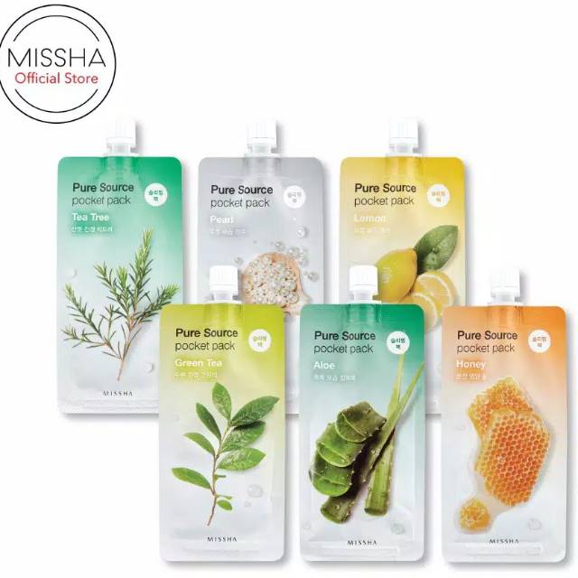 [BPOM] MISSHA Pure Source Pocket Pack