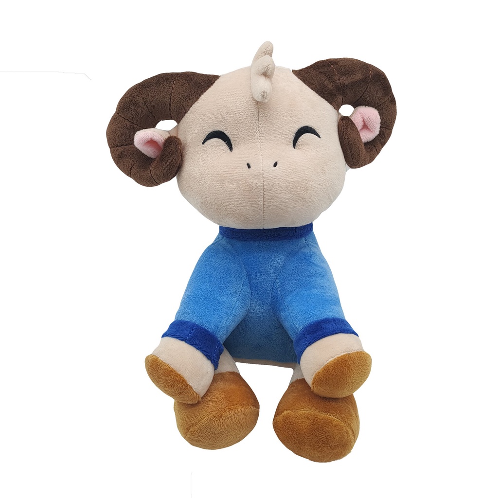 2021 Jschlatt Plush Toy Cartoon Anime Stuffed Sheep Goat Dolls Soft Pillow Baby Sleep Comfort Toy Ro