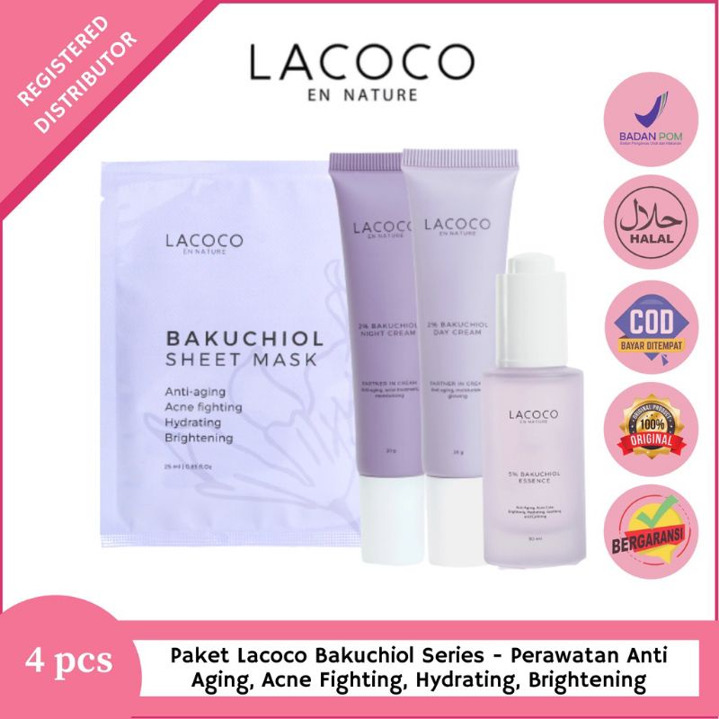 LACOCO BAKUCHIOL - LACOCO BAKUCHIOL SERIES - LACOCO BAKUCHIOL PAKET - LACOCO BAKUCHIOL ESSENCE