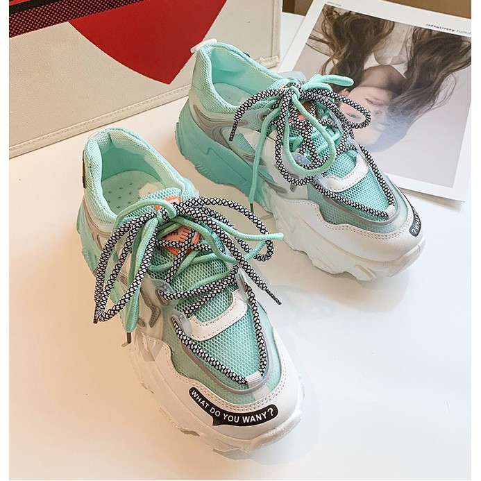 TBIG [COD] Sneakers Import Ulzzang ME&amp;US Sepatu Fashion Gaya Korea Style Sepatu Santai Wanita