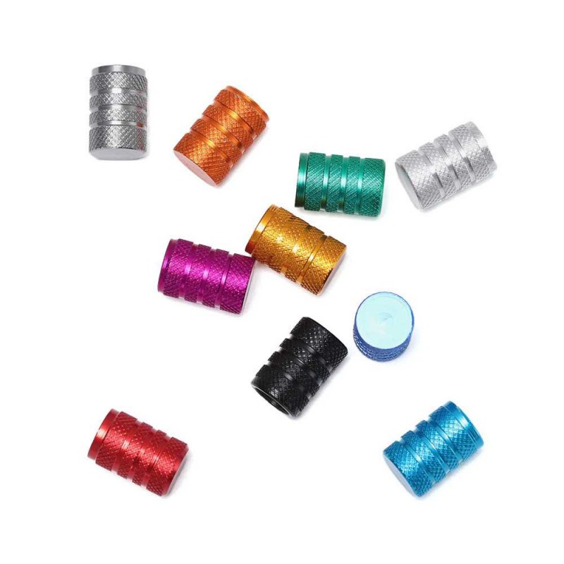 Bicycle Valve Cap 4 Pcs Tutup Pentil Ban Sepeda