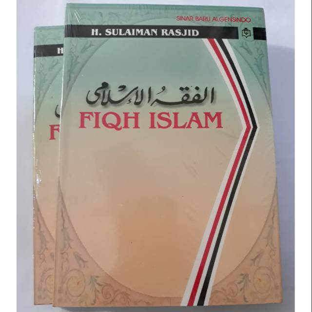 Buku Fiqh Islam H. Sulaiman Rasjid kertas HVS putih ORI (Hukum Fiqih Lengkap) Rasyid 100% ORIGINAL