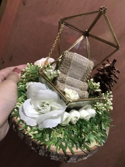 Kotak Cincin Rustic/ Ring Box Themyscira L