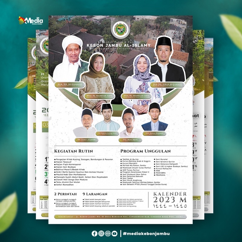 

Kalender 2023 Pondok Kebon Jambu Al-Islamy