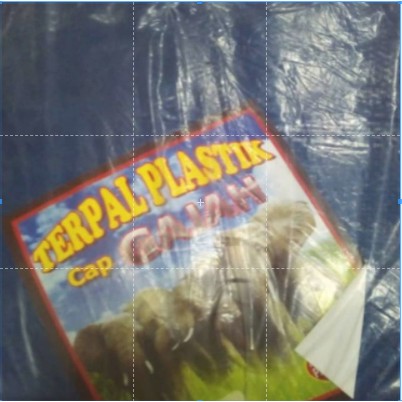 TERPAL PLASTIK A3  2meter x 2meter