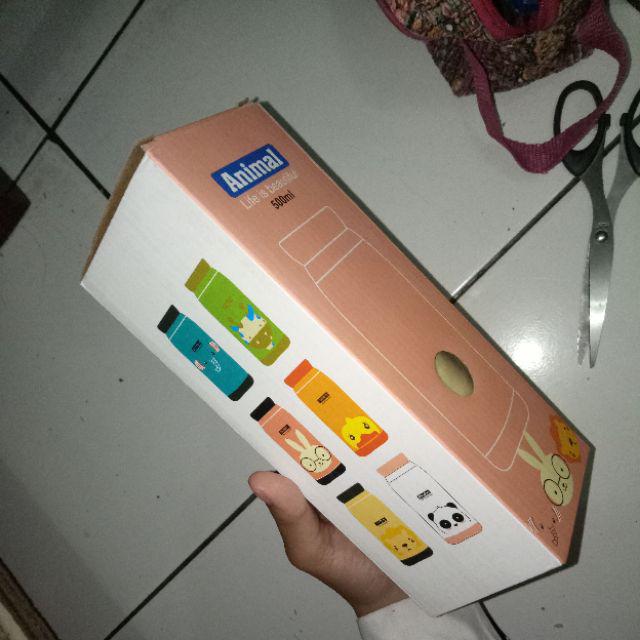 Thermos Termos Botol Minum Karakter Animal 500ml