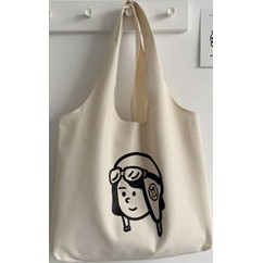 NEW Totebag Vintage Populer Tas Tote BIG-Helm Girl