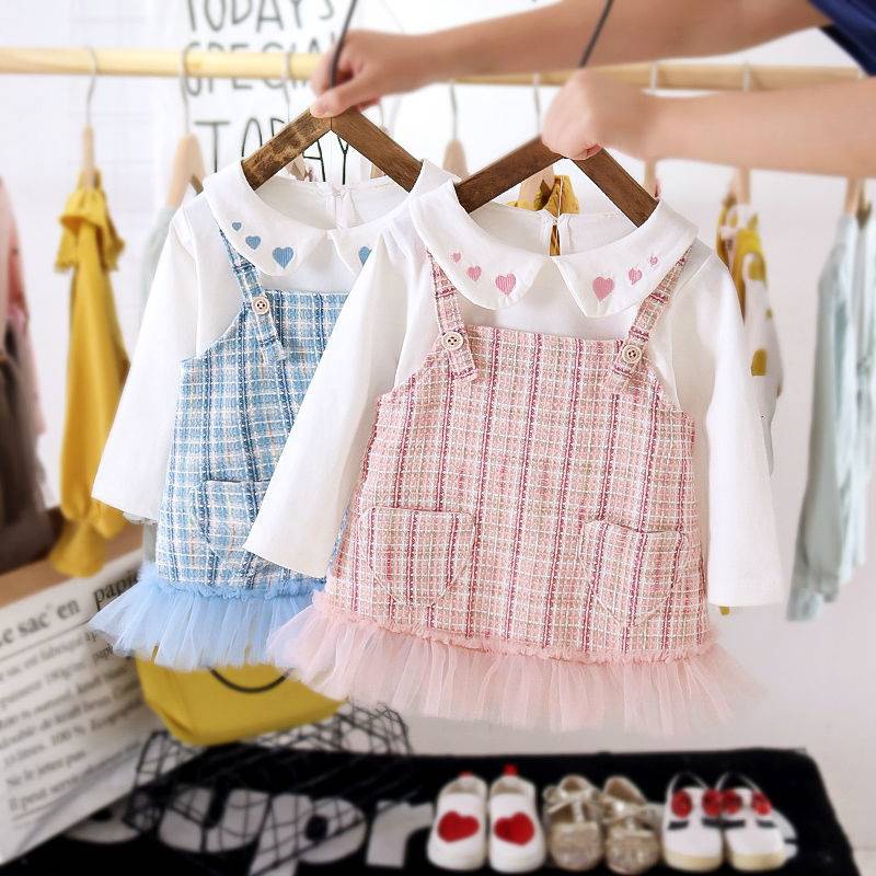 Outer + INNER - Bayi - 5 TAHUN | Han So-Hee Dress Korea Style - Dres Pesta Fashion Baby Korean Drees Tutu Anak Perempuan Overall ZR Vedia